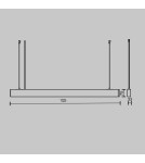 Maytoni BASIS Lampa wisząca LED 2310lm 2700K-6000K Czarny P051PL-36W2.7-6K-B Maytoni BASIS Lampa wisząca LED 2310lm 2700K-6000K Czarny P051PL-36W2.7-6K-B