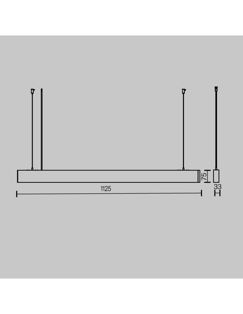Maytoni BASIS Lampa wisząca LED 2310lm 2700K-6000K Czarny P051PL-36W2.7-6K-B Maytoni BASIS Lampa wisząca LED 2310lm 2700K-6000K Czarny P051PL-36W2.7-6K-B