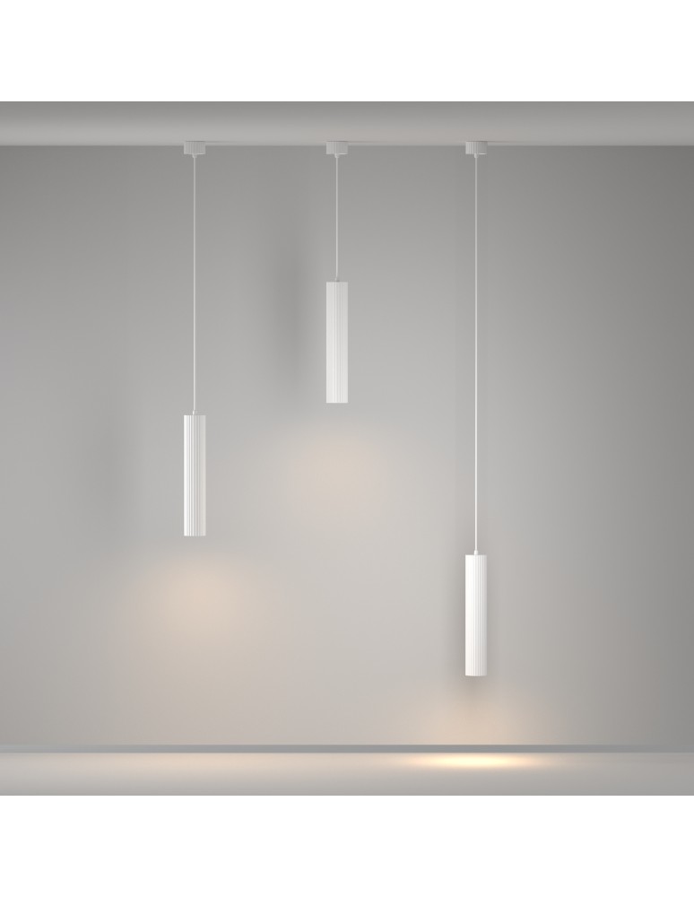 Maytoni Calipso Lampa wisząca 1xGU10 Biały P106PL-01-GU10-W Maytoni Calipso Lampa wisząca 1xGU10 Biały P106PL-01-GU10-W