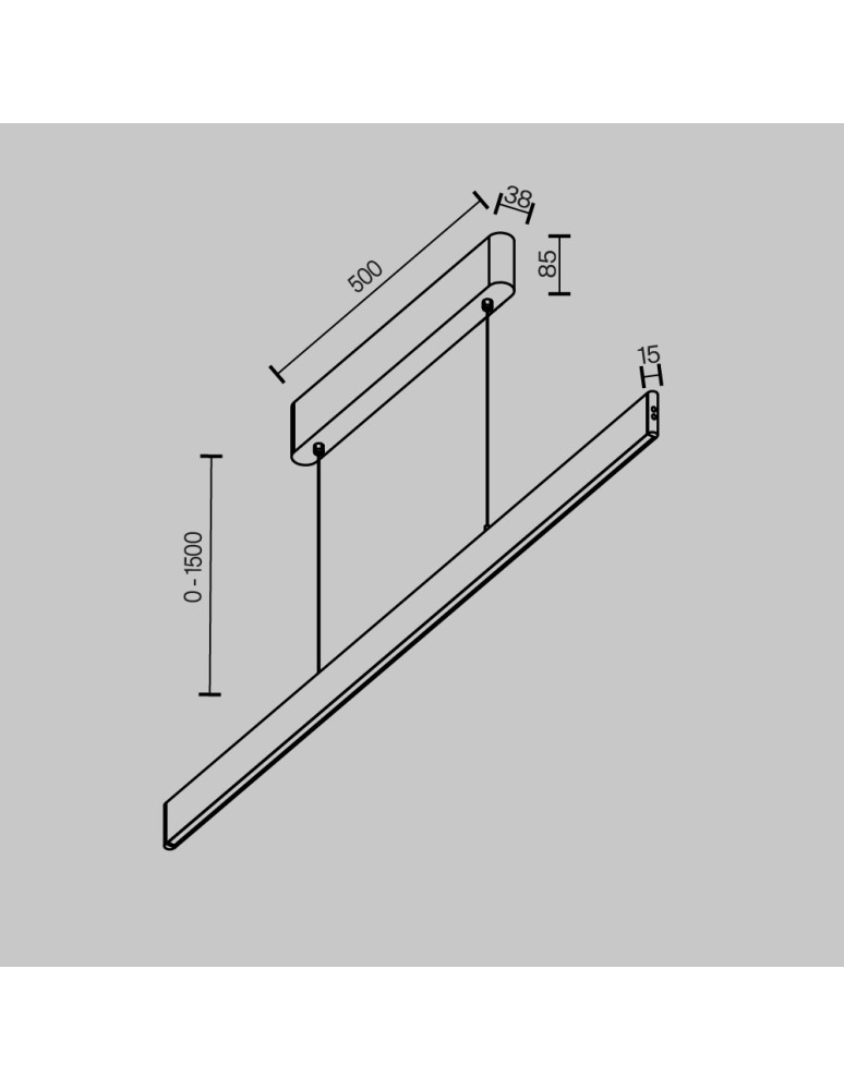 Maytoni Ephoria Lampa wisząca LED Biały P109PL-36W2.7-6K-W Maytoni Ephoria Lampa wisząca LED Biały P109PL-36W2.7-6K-W