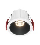 Maytoni Alfa LED Lampa wbudowana podtynkowa LED 450lm 3000K Biały i czarny DL043-01-10W3K-RD-WB Maytoni Alfa LED Lampa wbudowana podtynkowa LED 450lm 3000K Biały i czarny DL043-01-10W3K-RD-WB