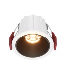 Maytoni Alfa LED Lampa wbudowana podtynkowa LED 500lm 2700K Biały i czarny DL043-01-10W2.7K-RD-WB-DE Maytoni Alfa LED Lampa wbudowana podtynkowa LED 500lm 2700K Biały i czarny DL043-01-10W2.7K-RD-WB-DE