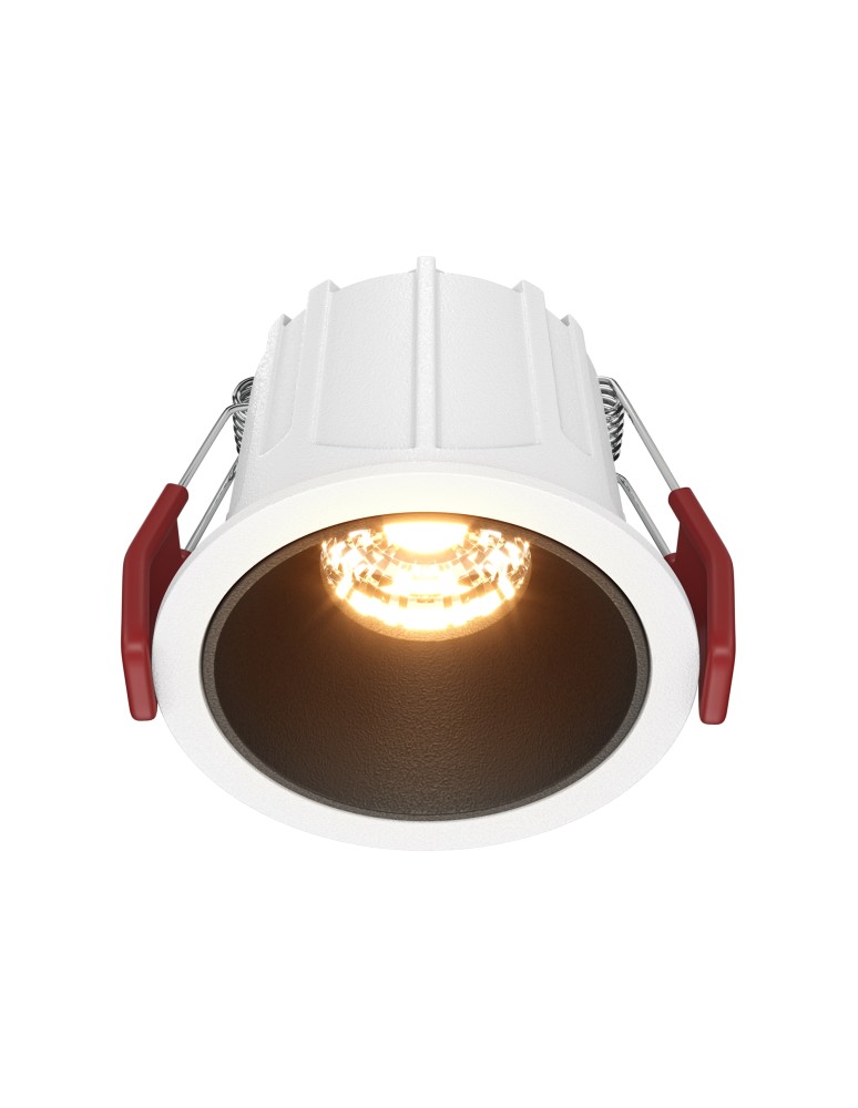 Maytoni Alfa LED Lampa wbudowana podtynkowa LED 500lm 2700K Biały i czarny DL043-01-10W2.7K-RD-WB-DE Maytoni Alfa LED Lampa wbudowana podtynkowa LED 500lm 2700K Biały i czarny DL043-01-10W2.7K-RD-WB-DE