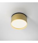 Maytoni Onda Lampa wbudowana podtynkowa LED 620lm 2200K-4000K Czarny i matowe złoto DL024-12W-DTW-BMG Maytoni Onda Lampa wbudowana podtynkowa LED 620lm 2200K-4000K Czarny i matowe złoto DL024-12W-DTW-BMG