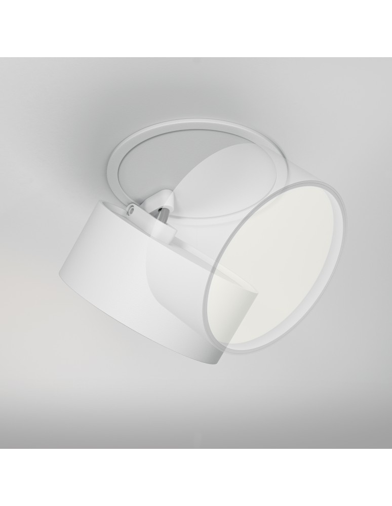Maytoni Onda Lampa wbudowana podtynkowa LED 800lm 2200K-4000K Biały DL024-12W-DTW-W Maytoni Onda Lampa wbudowana podtynkowa LED 800lm 2200K-4000K Biały DL024-12W-DTW-W