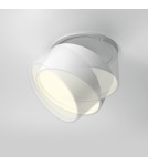 Maytoni Onda Lampa wbudowana podtynkowa LED 800lm 2200K-4000K Biały DL024-12W-DTW-W Maytoni Onda Lampa wbudowana podtynkowa LED 800lm 2200K-4000K Biały DL024-12W-DTW-W