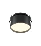 Maytoni Onda Lampa wbudowana podtynkowa LED 640lm 2200K-4000K Czarny DL024-12W-DTW-B Maytoni Onda Lampa wbudowana podtynkowa LED 640lm 2200K-4000K Czarny DL024-12W-DTW-B