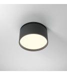 Maytoni Onda Lampa wbudowana podtynkowa LED 640lm 2200K-4000K Czarny DL024-12W-DTW-B Maytoni Onda Lampa wbudowana podtynkowa LED 640lm 2200K-4000K Czarny DL024-12W-DTW-B