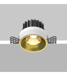 Maytoni Round Lampa wbudowana podtynkowa LED 920lm 3000K Mosiądz DL058-12W3K-TRS-BS Maytoni Round Lampa wbudowana podtynkowa LED 920lm 3000K Mosiądz DL058-12W3K-TRS-BS
