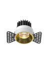 Maytoni Round Lampa wbudowana podtynkowa LED 480lm 3000K Mosiądz DL058-7W3K-TRS-BS