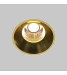 Lampy podtynkowe bezramkowe - trimless - Maytoni Round Lampa wbudowana podtynkowa LED 480lm 3000K Mosiądz DL058-7W3K-TRS-BS - product 5