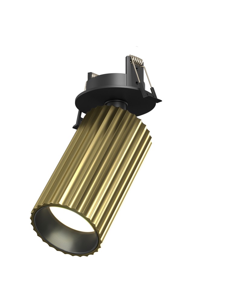 Maytoni Calipso Lampa wbudowana podtynkowa reflektor 1xGU10 Mosiądz C110CL-01-GU10-BS Maytoni Calipso Lampa wbudowana podtynkowa reflektor 1xGU10 Mosiądz C110CL-01-GU10-BS