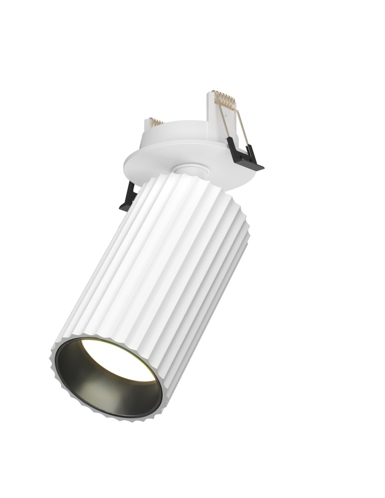 Maytoni Calipso Lampa wbudowana podtynkowa reflektor 1xGU10 Biały C110CL-01-GU10-W Maytoni Calipso Lampa wbudowana podtynkowa reflektor 1xGU10 Biały C110CL-01-GU10-W