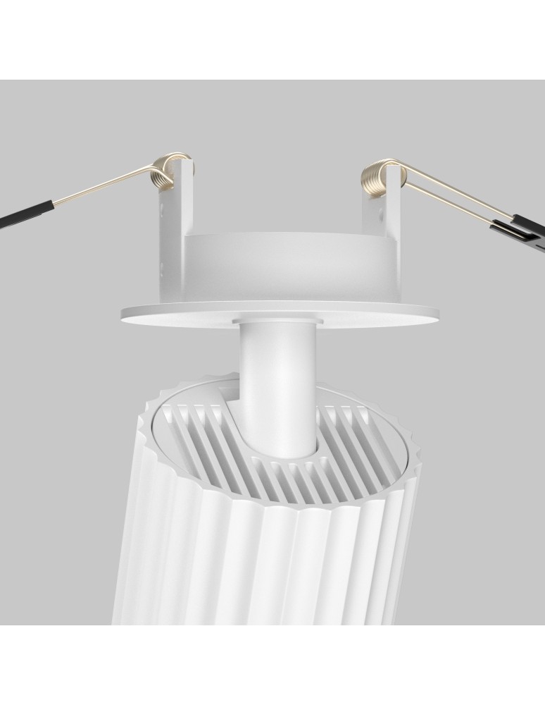 Maytoni Calipso Lampa wbudowana podtynkowa reflektor 1xGU10 Biały C110CL-01-GU10-W Maytoni Calipso Lampa wbudowana podtynkowa reflektor 1xGU10 Biały C110CL-01-GU10-W