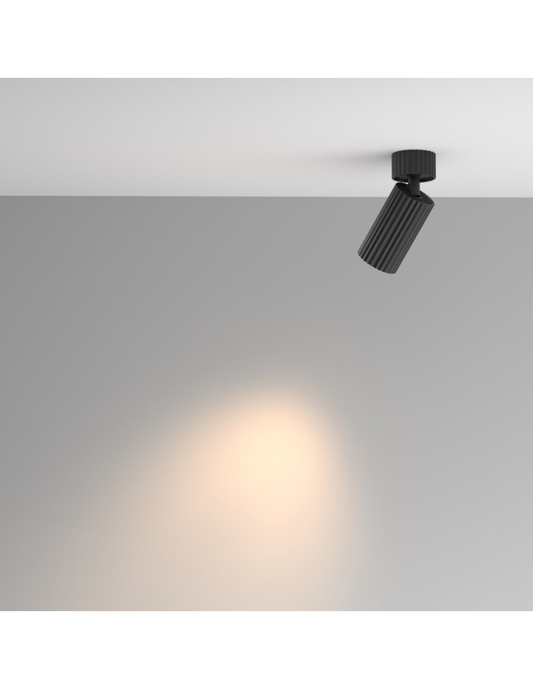 Maytoni Calipso Lampa sufitowa 1xGU10 Czarny C108CL-01-GU10-B Maytoni Calipso Lampa sufitowa 1xGU10 Czarny C108CL-01-GU10-B