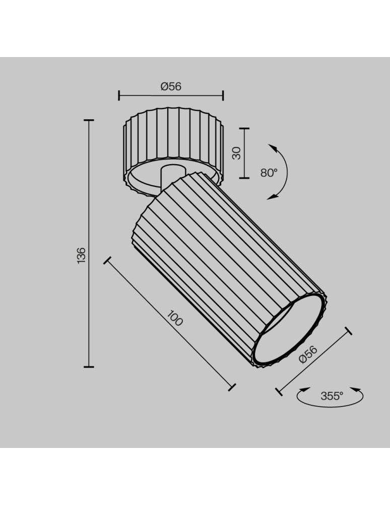 Maytoni Calipso Lampa sufitowa 1xGU10 Mosiądz C108CL-01-GU10-BS Maytoni Calipso Lampa sufitowa 1xGU10 Mosiądz C108CL-01-GU10-BS