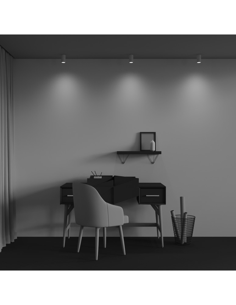 Maytoni Calipso Lampa sufitowa 1xGU10 Biały C106CL-01-GU10-W Maytoni Calipso Lampa sufitowa 1xGU10 Biały C106CL-01-GU10-W
