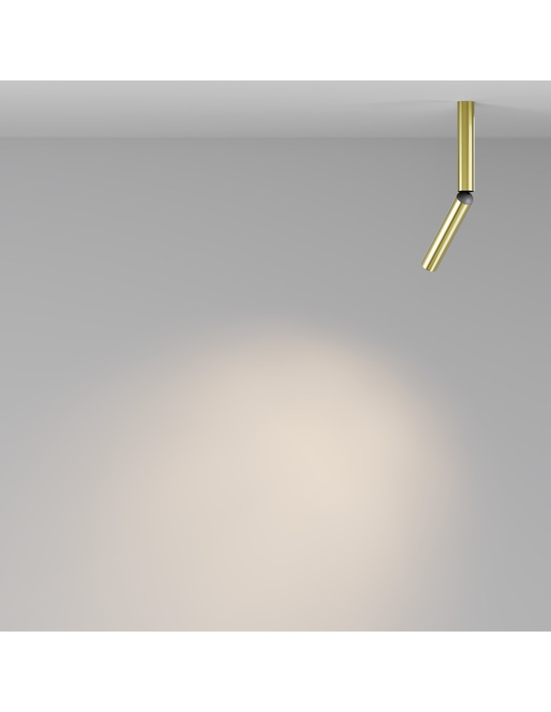 Maytoni Focus T Lampa sufitowa LED 440lm 3000K Mosiądz C142CL-6W3K-BS