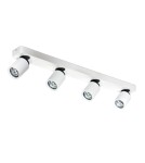 Lampy sufitowe reflektory - ITALUX Lucien spot Biały/Czarny 4xGU10 FH31314A11 - product 1