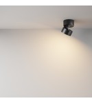 Maytoni Onda Lampa sufitowa LED 780lm 3000K Czarny C024CL-12W3K-B-1 Maytoni Onda Lampa sufitowa LED 780lm 3000K Czarny C024CL-12W3K-B-1