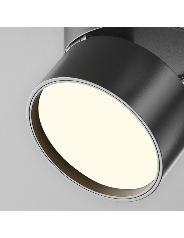 Maytoni Onda Lampa sufitowa LED 780lm 3000K Czarny C024CL-12W3K-B-1 Maytoni Onda Lampa sufitowa LED 780lm 3000K Czarny C024CL-12W3K-B-1