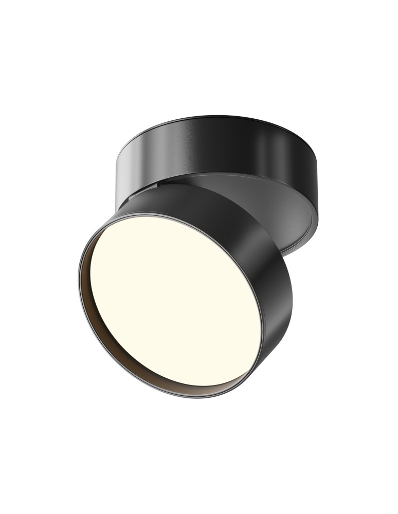 Maytoni Onda Lampa sufitowa LED 1370lm 3000K Czarny C024CL-18W3K-B-1 Maytoni Onda Lampa sufitowa LED 1370lm 3000K Czarny C024CL-18W3K-B-1