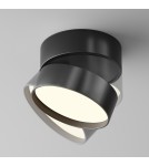 Maytoni Onda Lampa sufitowa LED 1370lm 3000K Czarny C024CL-18W3K-B-1 Maytoni Onda Lampa sufitowa LED 1370lm 3000K Czarny C024CL-18W3K-B-1