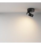 Maytoni Onda Lampa sufitowa LED 1370lm 3000K Czarny C024CL-18W3K-B-1 Maytoni Onda Lampa sufitowa LED 1370lm 3000K Czarny C024CL-18W3K-B-1