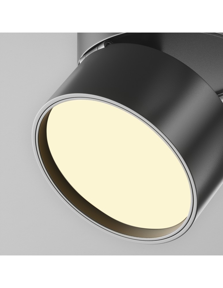 Maytoni Onda Lampa sufitowa LED 850lm 2700K Czarny C024CL-12W2.7K-B-1