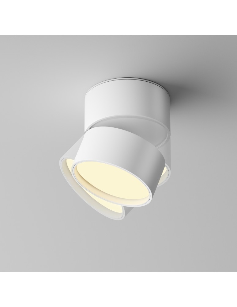 Maytoni Onda Lampa sufitowa LED 850lm 2700K Biały C024CL-12W2.7K-W-1 Maytoni Onda Lampa sufitowa LED 850lm 2700K Biały C024CL-12W2.7K-W-1