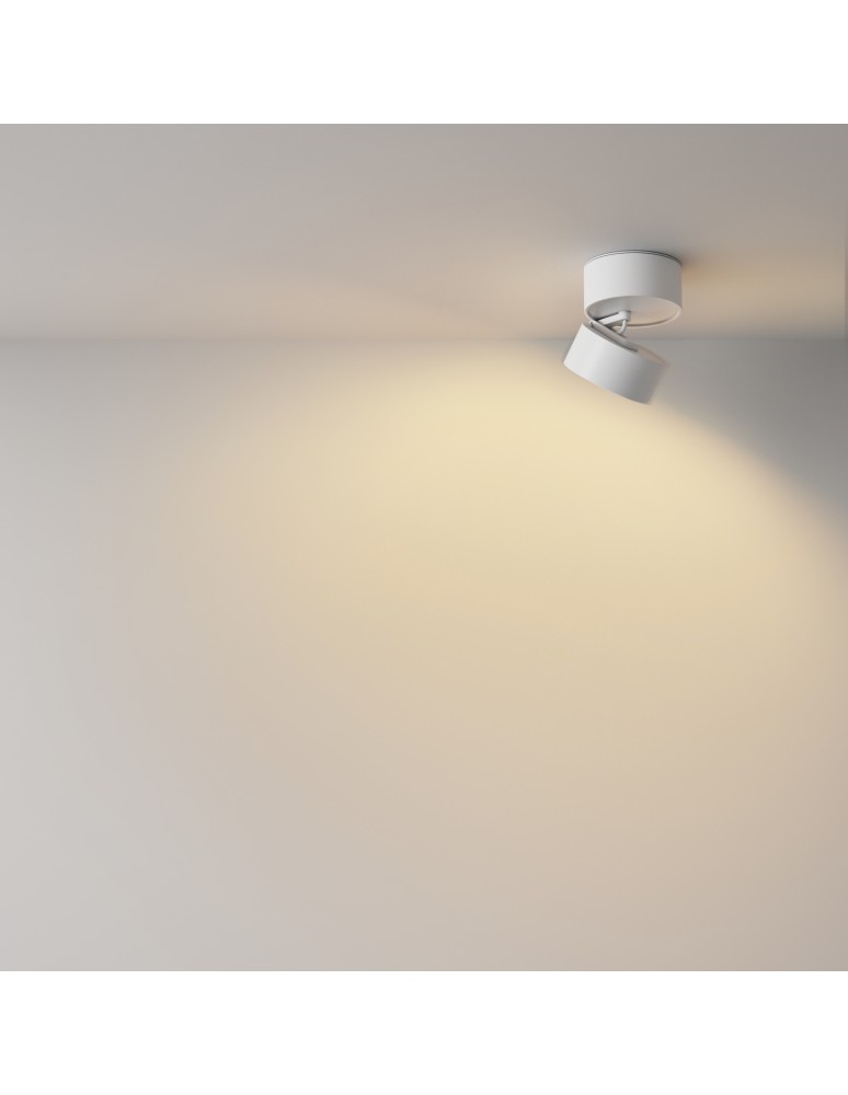 Maytoni Onda Lampa sufitowa LED 850lm 2700K Biały C024CL-12W2.7K-W-1 Maytoni Onda Lampa sufitowa LED 850lm 2700K Biały C024CL-12W2.7K-W-1