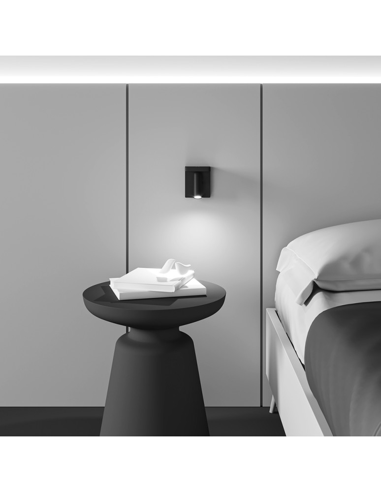 Maytoni Aron Lampa ścienna LED 400lm 2700K Czarny C179WL-L7B2.7K-DE Maytoni Aron Lampa ścienna LED 400lm 2700K Czarny C179WL-L7B2.7K-DE