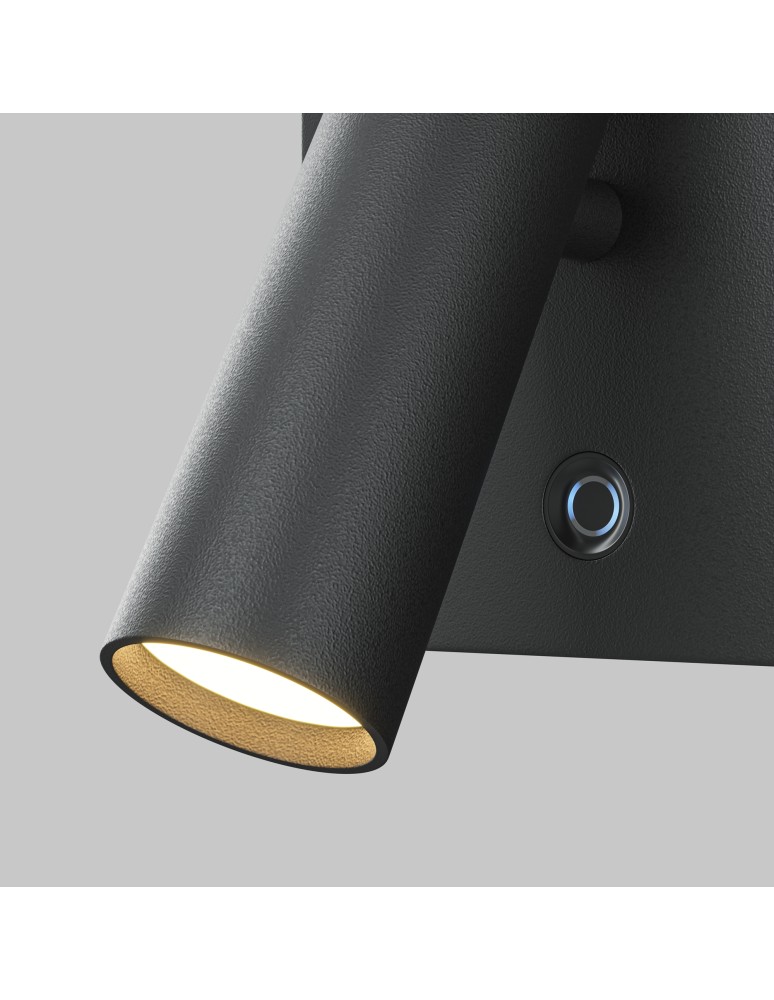 Maytoni Aron Lampa ścienna LED 400lm 2700K Czarny C179WL-L7B2.7K-DE Maytoni Aron Lampa ścienna LED 400lm 2700K Czarny C179WL-L7B2.7K-DE