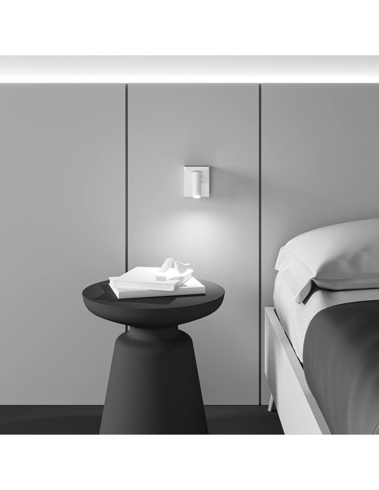 Maytoni Aron Lampa ścienna LED 400lm 2700K Biały C179WL-L7W2.7K-DE Maytoni Aron Lampa ścienna LED 400lm 2700K Biały C179WL-L7W2.7K-DE