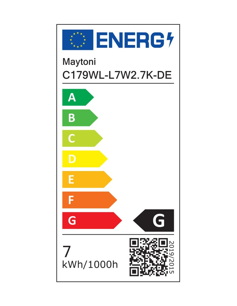 Maytoni Aron Lampa ścienna LED 400lm 2700K Biały C179WL-L7W2.7K-DE Maytoni Aron Lampa ścienna LED 400lm 2700K Biały C179WL-L7W2.7K-DE