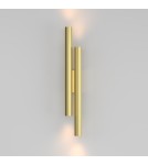 Kinkiety tuby - Maytoni Calipso Lampa ścienna LED 1620lm 2700K Mosiądz C082WL-24W2.7K-BS - product 4