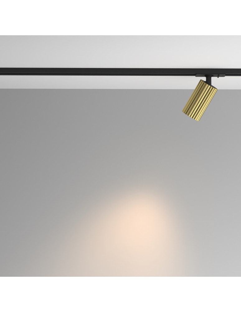 Maytoni Calipso Reflektor do Szyny UNITY 1-obwodowej 1xGU10 Mosiądz TR218-1-GU10-BS Maytoni Calipso Reflektor do Szyny UNITY 1-obwodowej 1xGU10 Mosiądz TR218-1-GU10-BS