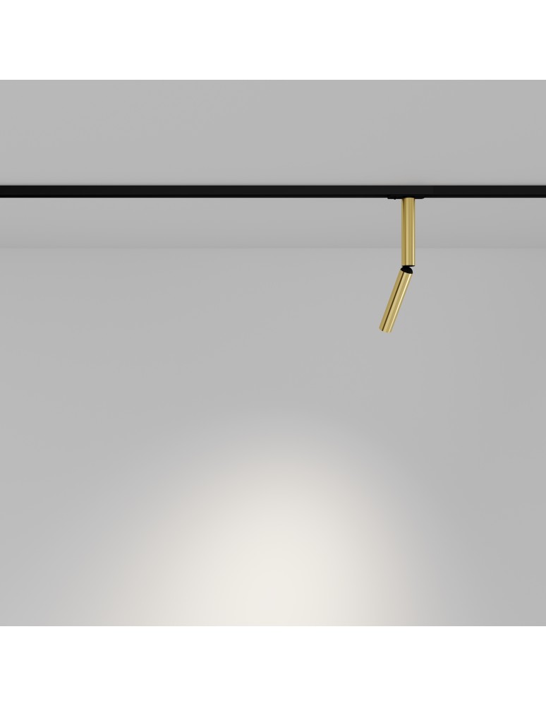 Maytoni Focus Dual Reflektor do Szyny UNITY 1-obwodowej LED 440lm 3000K Mosiądz TR142-1-6W3K-BS Maytoni Focus Dual Reflektor do Szyny UNITY 1-obwodowej LED 440lm 3000K Mosiądz TR142-1-6W3K-BS