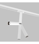 Maytoni Focus Dual Reflektor do Szyny UNITY 1-obwodowej LED 460lm 3000K Biały TR142-1-6W3K-W Maytoni Focus Dual Reflektor do Szyny UNITY 1-obwodowej LED 460lm 3000K Biały TR142-1-6W3K-W