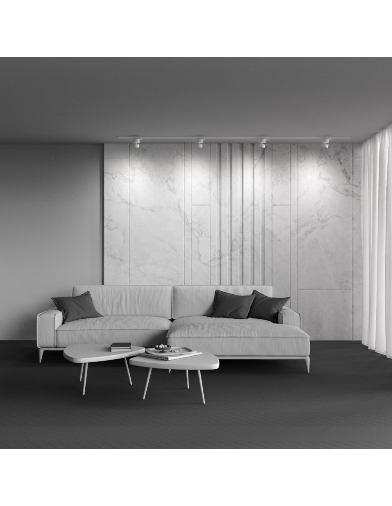 Maytoni ONDA Reflektor do Szyny UNITY 1-obwodowej LED 838lm 2700K Biały TR007-1-12W2.7K-W-1 Maytoni ONDA Reflektor do Szyny UNITY 1-obwodowej LED 838lm 2700K Biały TR007-1-12W2.7K-W-1