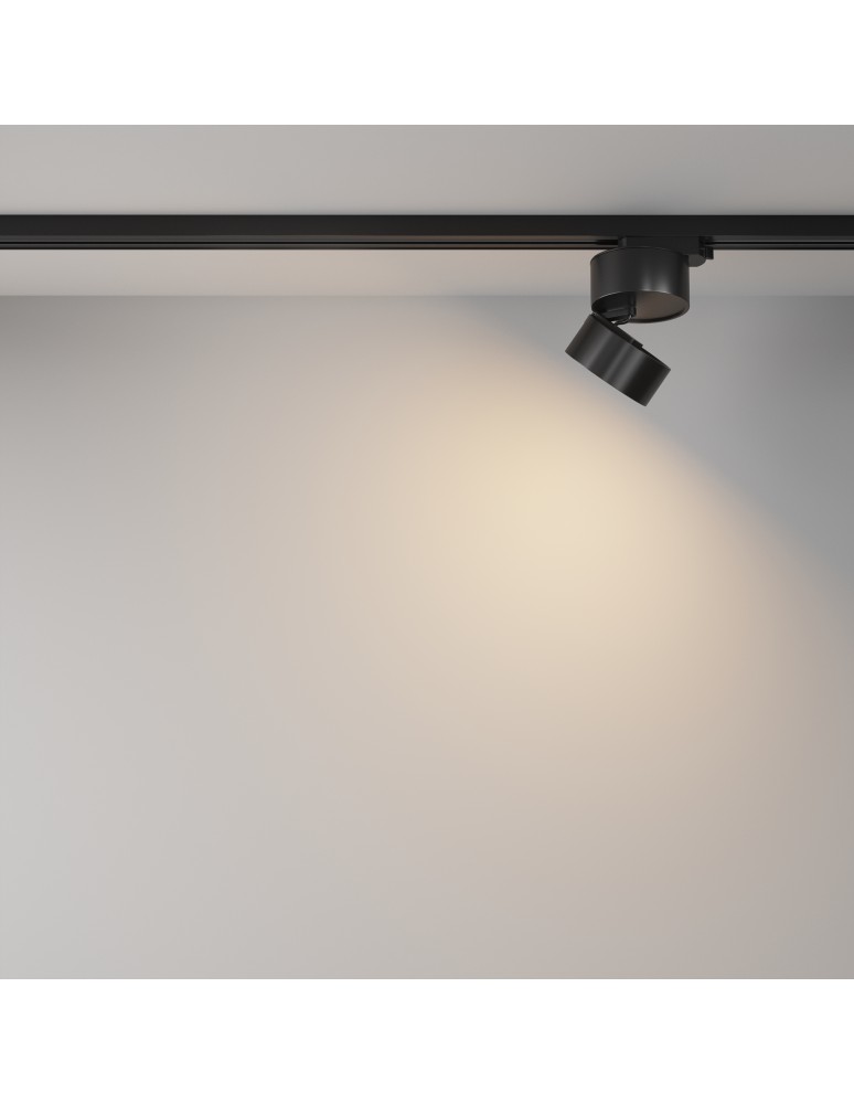 Maytoni ONDA Reflektor do Szyny UNITY 1-obwodowej LED 780lm 3000K Czarny TR007-1-12W3K-B-1 Maytoni ONDA Reflektor do Szyny UNITY 1-obwodowej LED 780lm 3000K Czarny TR007-1-12W3K-B-1
