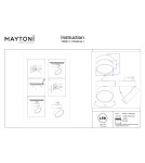 Maytoni ONDA Reflektor do Szyny UNITY 1-obwodowej LED 1370lm 3000K Czarny TR007-1-18W3K-B-1 Maytoni ONDA Reflektor do Szyny UNITY 1-obwodowej LED 1370lm 3000K Czarny TR007-1-18W3K-B-1