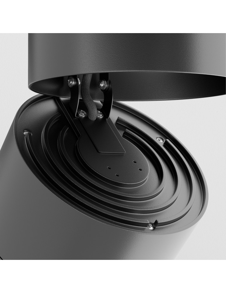 Maytoni Yin Reflektor do Szyny UNITY 1-obwodowej LED 1207lm 2700K-4000K Czarny TR084-1-15W3K-D-B-DE