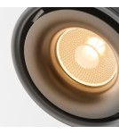 Lampy do szynoprzewodów 1 fazowych - Maytoni Yin Reflektor do Szyny UNITY 1-obwodowej LED 1207lm 2700K-4000K Czarny TR084-1-15W3K-D-B-DE - product 7