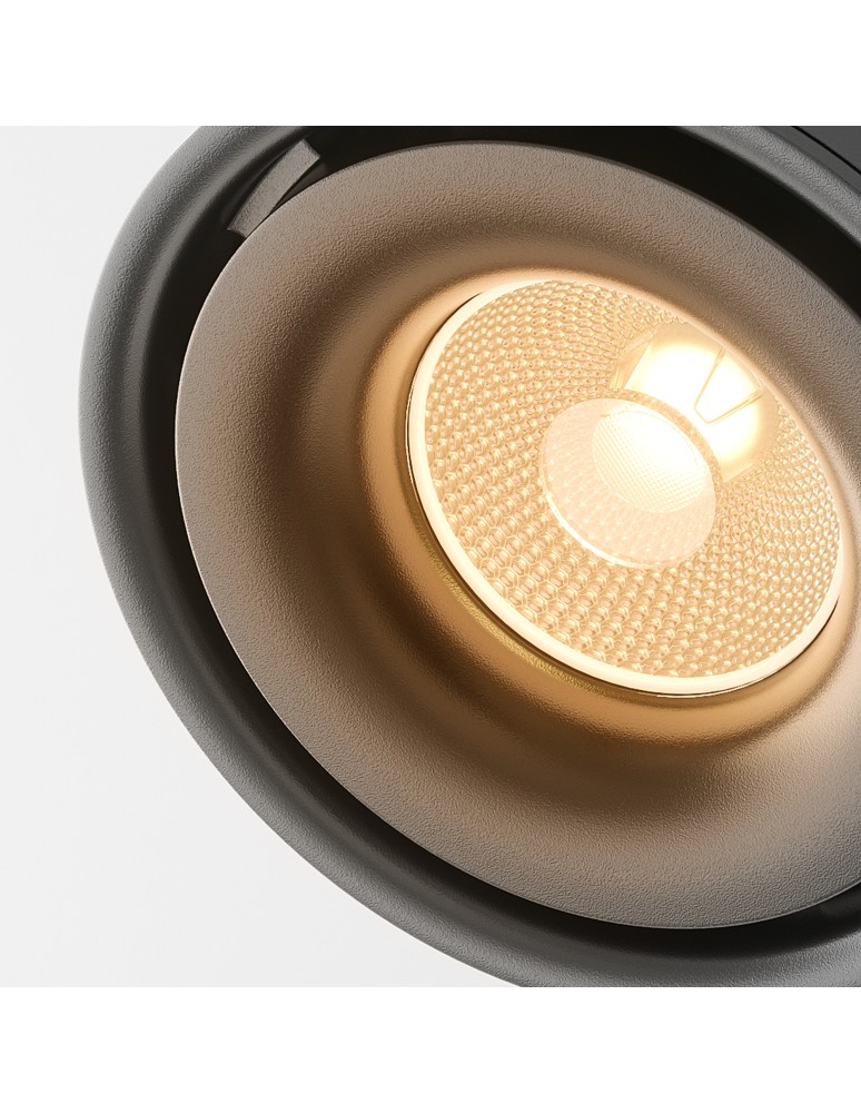 Maytoni Yin Reflektor do Szyny UNITY 1-obwodowej LED 1207lm 2700K-4000K Czarny TR084-1-15W3K-D-B-DE