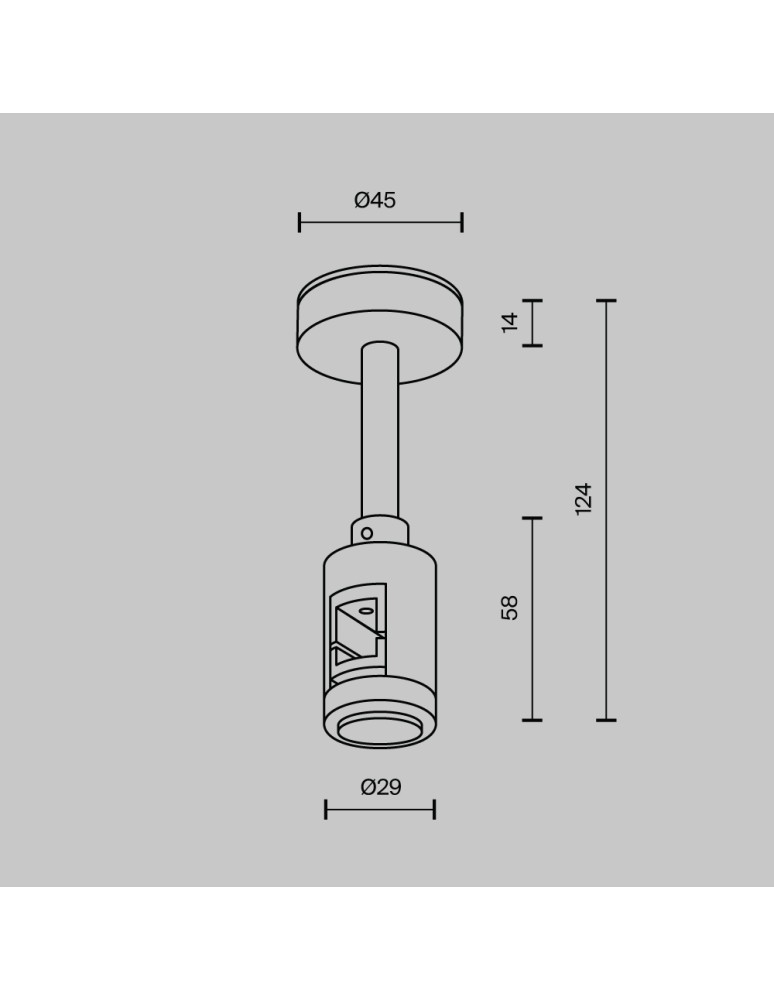 Maytoni Mocowanie Sufitowe Krótkie 78mm z wejściem zasilania Flarity Mosiądz TRA156C-B1-BS Maytoni Mocowanie Sufitowe Krótkie 78mm z wejściem zasilania Flarity Mosiądz TRA156C-B1-BS