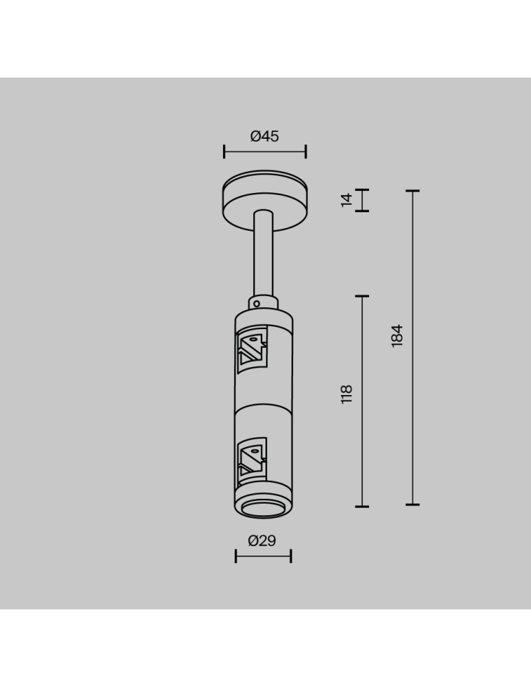 Maytoni Mocowanie Sufitowe Krótkie Podwójne 78 mm Flarity Mosiądz TRA156C-D1-BS Maytoni Mocowanie Sufitowe Krótkie Podwójne 78 mm Flarity Mosiądz TRA156C-D1-BS