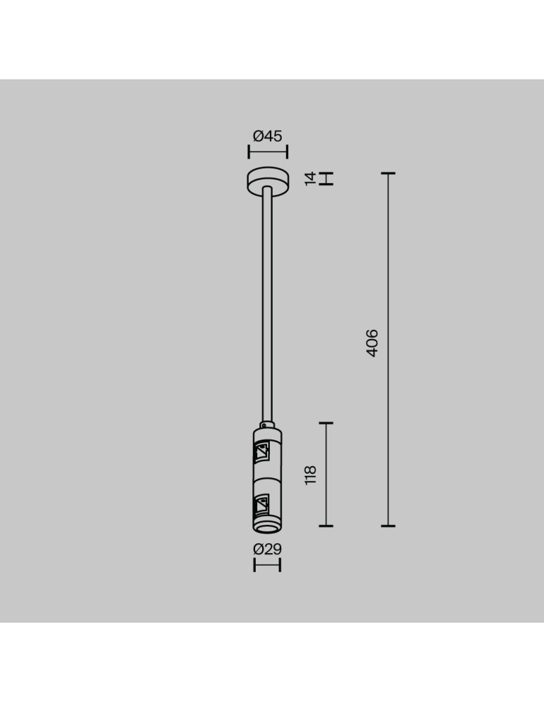 Maytoni Mocowanie Sufitowe Średnie Podwójne 300 mm Flarity Mosiądz TRA158C-D1-BS Maytoni Mocowanie Sufitowe Średnie Podwójne 300 mm Flarity Mosiądz TRA158C-D1-BS