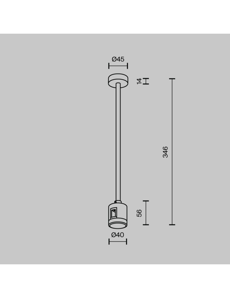 Maytoni Mocowanie Sufitowe Średnie 300 mm z prostym złączem zasilającym Flarity Mosiądz TRA158C-IPC1-BS Maytoni Mocowanie Sufitowe Średnie 300 mm z prostym złączem zasilającym Flarity Mosiądz TRA158C-IPC1-BS
