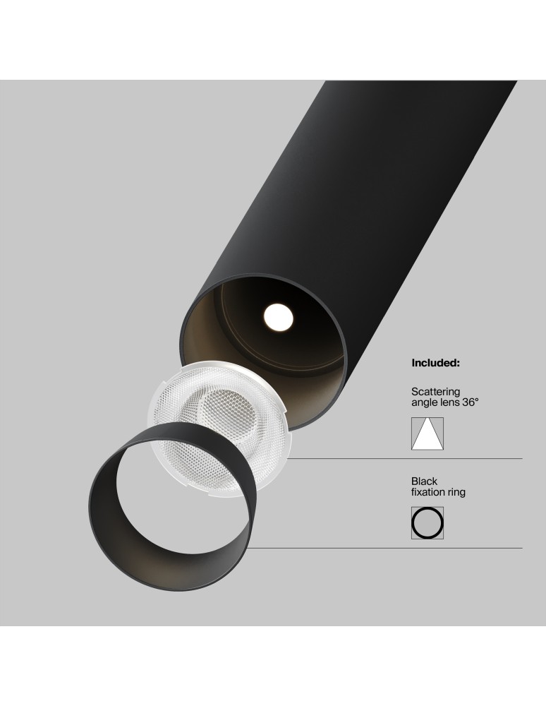 Maytoni Focus T Reflektor do Szyny Exility LED 280lm 3000K Biały TR141-2-6W3K-M-W Maytoni Focus T Reflektor do Szyny Exility LED 280lm 3000K Biały TR141-2-6W3K-M-W